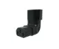 Preview: Power adapter C13 to C14 angled, YL-3212L-3 IEC 60320-C13/14 horizontal angled, top/bottom
